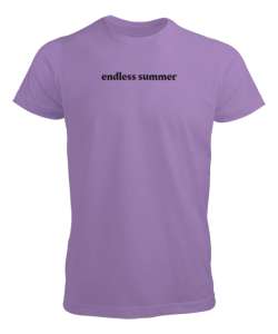 Endless Summer Lila Erkek Tişört