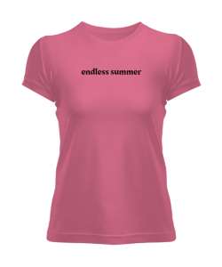 Endless Summer Pembe Kadın Tişört