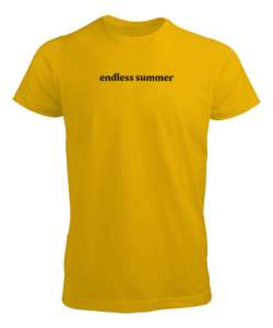 Endless Summer Sarı Erkek Tişört