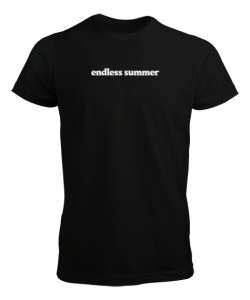 Endless Summer Siyah Erkek Tişört