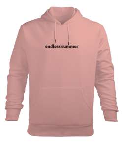 Endless Summer Yavru Ağzı Erkek Kapüşonlu Hoodie Sweatshirt