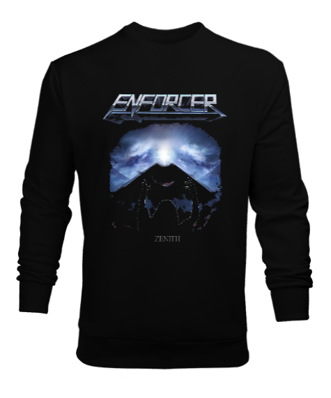 Tisho - Enforcer Siyah Erkek Sweatshirt