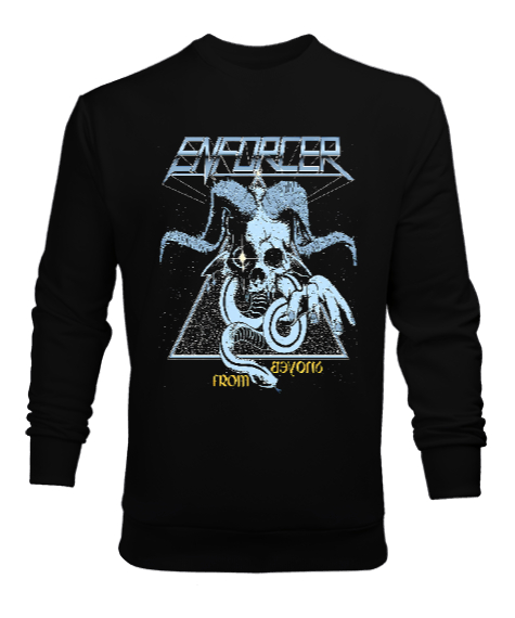 Tisho - Enforcer Siyah Erkek Sweatshirt