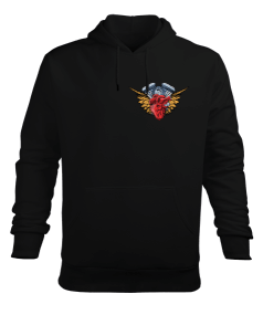 Engine Heart Erkek Kapüşonlu Hoodie Sweatshirt