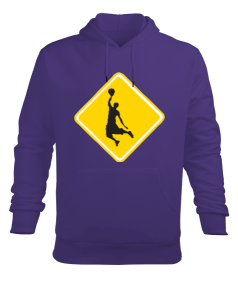 Erkek Basketbol Temalı Sweatshirt Erkek Kapüşonlu Hoodie Sweatshirt