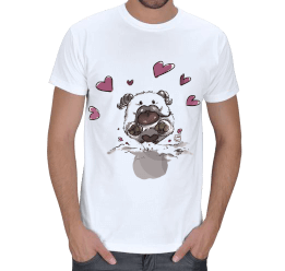 Erkek T-shirt League Of Legends Poro Erkek Tişört