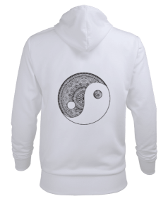 Erkek Yin Yang sweatshirt Erkek Kapüşonlu Hoodie Sweatshirt