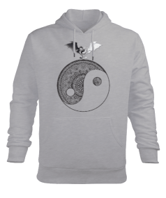 Erkek Yin Yang sweatshirt Man Erkek Kapüşonlu Hoodie Sweatshirt