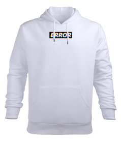 Error Yazılı Sweatshirt Erkek Kapüşonlu Hoodie Sweatshirt