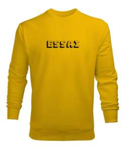 ESSAI N1 Sarı Erkek Sweatshirt