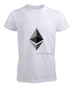 Eth-Ethereum style tasarım Erkek Tişört