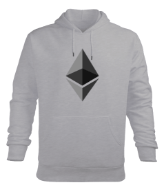 Ethereum Erkek Kapüşonlu Hoodie Sweatshirt