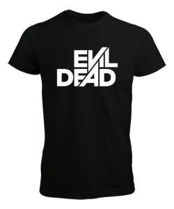 Evil Dead - Kötülük Ölmeli - Slogan Siyah Erkek Tişört