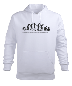 Evrim, Evrilmiş Hayat Erkek Kapüşonlu Hoodie Sweatshirt