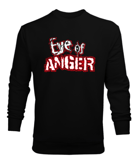 Eye Of Anger - Öfke Gözü Siyah Erkek Sweatshirt