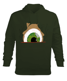 EYES Erkek Kapüşonlu Hoodie Sweatshirt