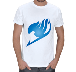 Fairy Tail logo shirt Erkek Tişört