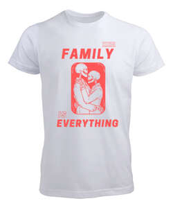 Family everything V1 Beyaz Erkek Tişört