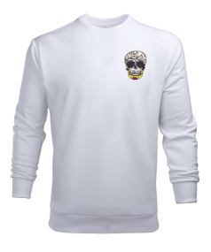 Fancy Skull Erkek Sweatshirt