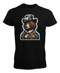 Fantastik Ayı - Bear Siyah Erkek Tişört
