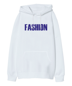 Fashion Oversize Unisex Kapüşonlu Sweatshirt