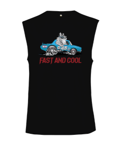 Fast And Cool Kesik Kol Unisex Tişört