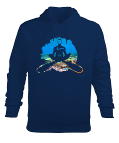 FD-01 Freediver Erkek Kapüşonlu Hoodie Sweatshirt