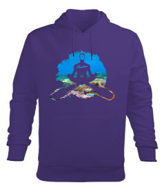 FD-01 Freediver Erkek Kapüşonlu Hoodie Sweatshirt