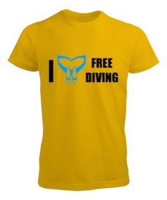 FD-06 Monofin Free Diving Love Erkek Tişört