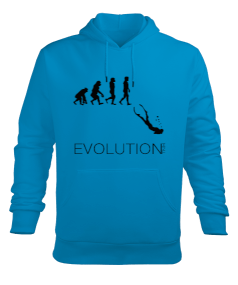 FD-07 Freedive Evolution Erkek Kapüşonlu Hoodie Sweatshirt