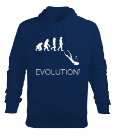 FD-07 Freedive Evolution Erkek Kapüşonlu Hoodie Sweatshirt