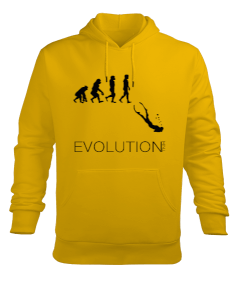 FD-07 Freedive Evolution Erkek Kapüşonlu Hoodie Sweatshirt