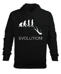 FD-07 Freedive Evolution Erkek Kapüşonlu Hoodie Sweatshirt