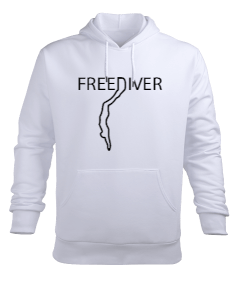 FD-09 Freediver Erkek Kapüşonlu Hoodie Sweatshirt