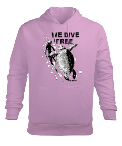 FD-10 We Dive Free Erkek Kapüşonlu Hoodie Sweatshirt