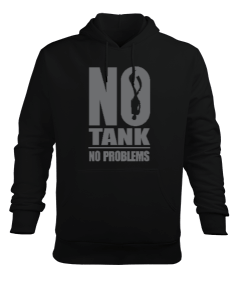 FD-11 No Tank No Problem Erkek Kapüşonlu Hoodie Sweatshirt