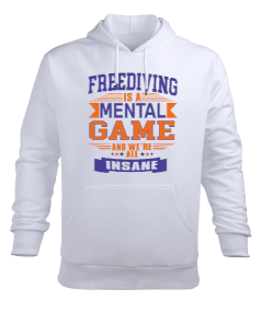 FD-12 Mental Game Erkek Kapüşonlu Hoodie Sweatshirt