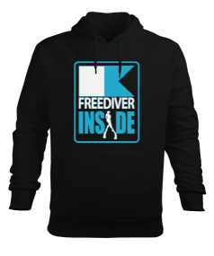 FD-16 Freediver Inside Erkek Kapüşonlu Hoodie Sweatshirt