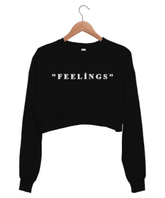 FEELİNGS Kadın Crop Sweatshirt