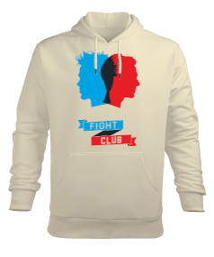 Fight Club Tasarım Baskılı Erkek Kapüşonlu Hoodie Sweatshirt