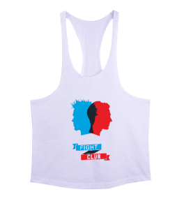 Fight Club Tasarım Baskılı Erkek Tank Top Atlet