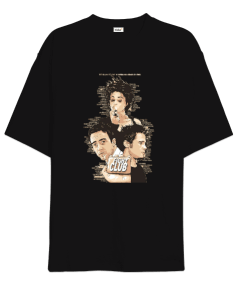 Fight Club Tasarım Baskılı Oversize Unisex Tişört