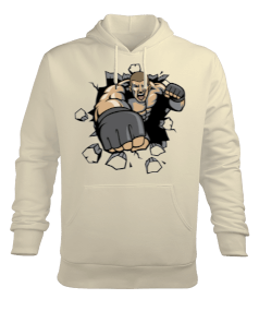 Fighter Erkek Kapüşonlu Hoodie Sweatshirt