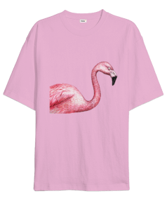 Flamingo Oversize Unisex Tişört