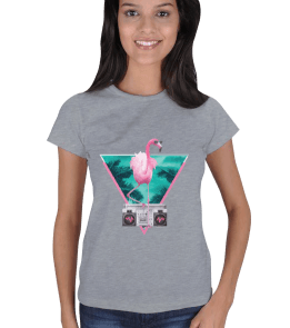 Flamingo T-Shirt Kadın Tişört