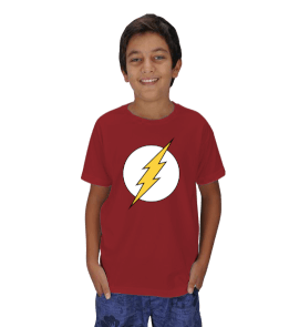 Flash Logolu Çocuk Unisex