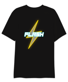 FLASH Oversize Unisex Tişört