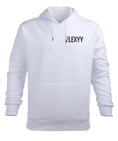 FLEXYY Erkek Kapüşonlu Hoodie Sweatshirt