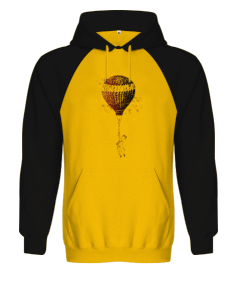 Flying Man Orjinal Reglan Hoodie Unisex Sweatshirt