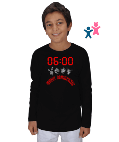 FNAF Good Morning BL V4 Çocuk Unisex Uzunkollu